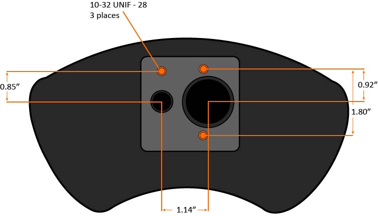 Universal Molded Plastic Universal 5 Inch Intake Manifold Elbow with Sensor Mounting Provisions (FPE-UNV-INTAKE-SENS-5)