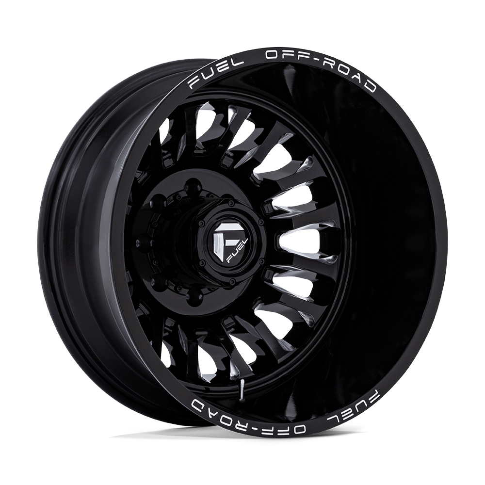 Fuel Arc Dually Gloss Black Milled Wheel (D868) | Dirty Garage