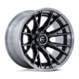 Fuel Catalyst Gloss Black Brushed Dark Tint Wheel (FC402) | Dirty Garage