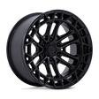 Fuel Celsius Matte Black w/ Gloss Black Lip Wheel (FC874) | Dirty Garage