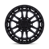 Fuel Celsius Matte Black w/ Gloss Black Lip Wheel (FC874) | Dirty Garage