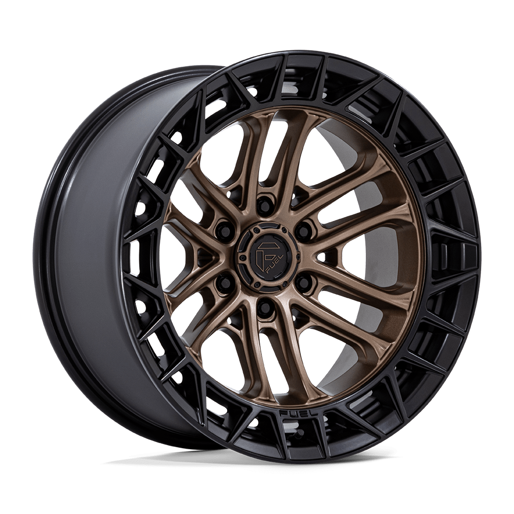 Fuel Celsius Matte Bronze w/ Matte Black Lip Wheel (FC874) | Dirty Garage