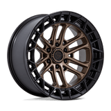 Fuel Celsius Matte Bronze w/ Matte Black Lip Wheel (FC874) | Dirty Garage