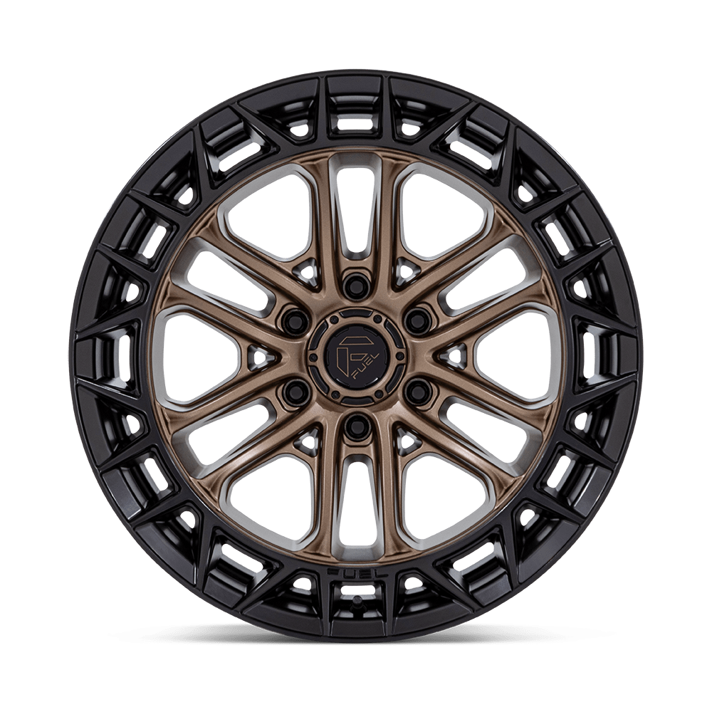 Fuel Celsius Matte Bronze w/ Matte Black Lip Wheel (FC874) | Dirty Garage