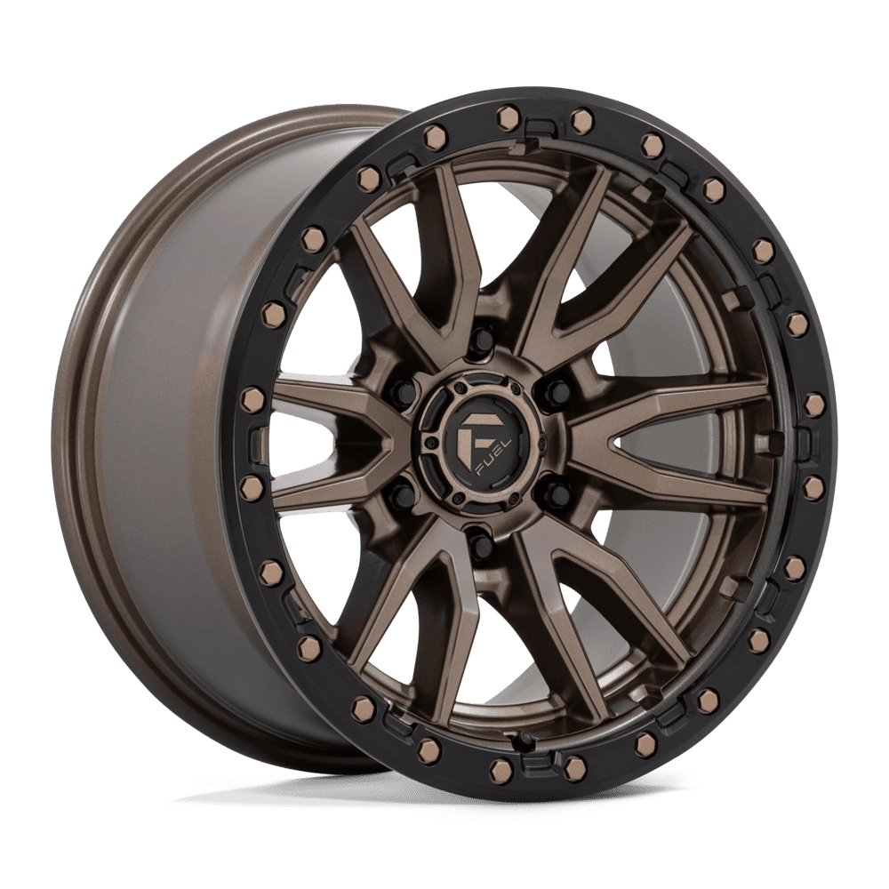 Fuel Rebel Matte Bronze Black Bead Ring Wheel (D681) | Dirty Garage