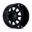 Fuel Circuit Dually Gloss Black Wheel (D911) | Dirty Garage