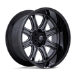 Fuel Darkstar Matte Gunmetal w/ Black Lip Wheel | Dirty Garage