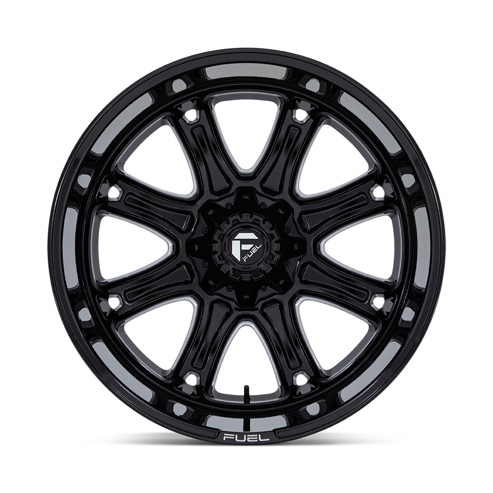 Fuel Darkstar Gloss Black Milled Wheel | Dirty Garage