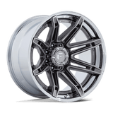 Fuel Brawl Platinum w/ Chrome Lip Wheel (FC401) | Dirty Garage