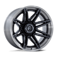 Fuel Brawl Gloss Black w/ Brushed Gray Tint Face & Lip Wheel (FC401) | Dirty Garage