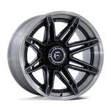 Fuel Brawl Gloss Black w/ Brushed Gray Tint Face & Lip Wheel (FC401) | Dirty Garage