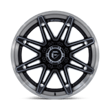 Fuel Brawl Gloss Black w/ Brushed Gray Tint Face & Lip Wheel (FC401) | Dirty Garage