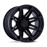 Fuel Brawl Matte Black w/ Gloss Black Lip Wheel (FC401) | Dirty Garage