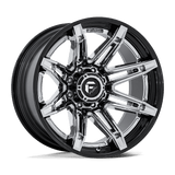Fuel Brawl Chrome w/ Gloss Black Lip Wheel (FC401) | Dirty Garage