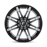 Fuel Brawl Chrome w/ Gloss Black Lip Wheel (FC401) | Dirty Garage