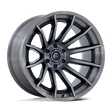 Fuel Burn Gloss Black w/ Brushed Gray Tint Face & Lip Wheel (FC403) | Dirty Garage