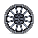 Fuel Burn Gloss Black w/ Brushed Gray Tint Face & Lip Wheel (FC403) | Dirty Garage