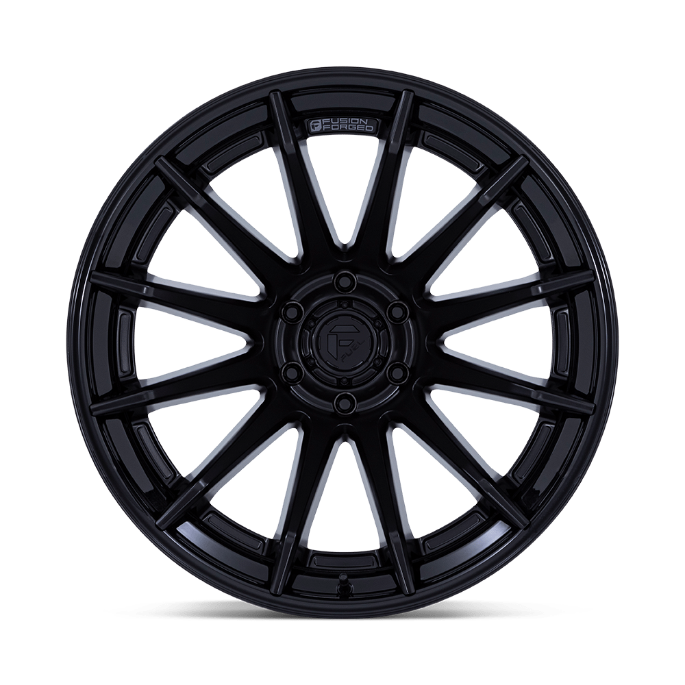 Fuel Burn Matte Black w/ Gloss Black Lip Wheel (FC403) | Dirty Garage