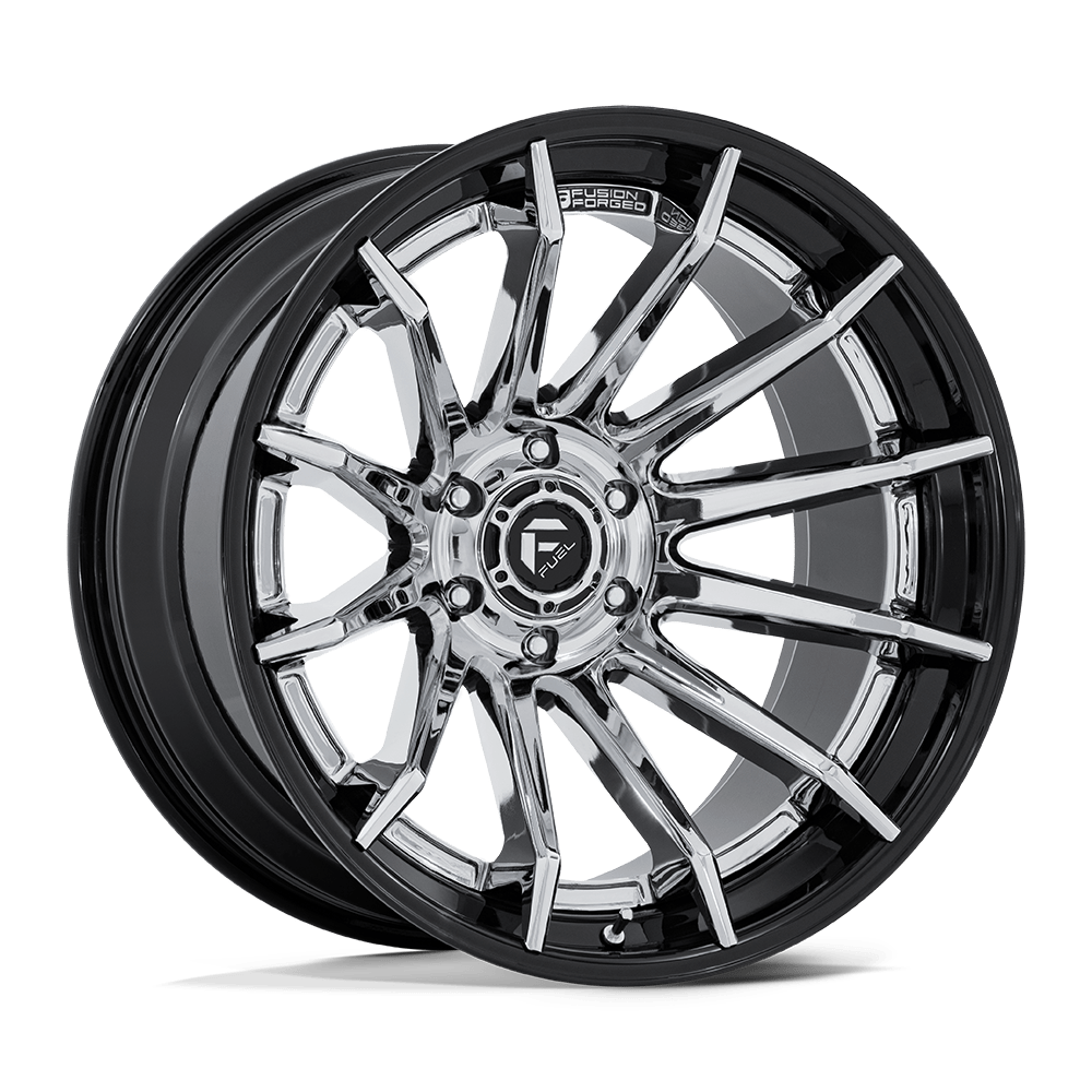 Fuel Burn Chrome w/ Gloss Black Lip Wheel (FC403) | Dirty Garage