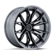 Fuel Mutiny Gloss Black w/ Brushed Dark Tint Wheel (FC404) | Dirty Garage