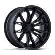 Fuel Mutiny Matte Black w/ Gloss Black Lip Wheel (FC404) | Dirty Garage