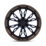 Fuel Mutiny Matte Black w/ Gloss Bronze Lip Wheel (FC404) | Dirty Garage