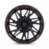 Fuel Dynamo Matte Black w/ Gloss Bronze Lip Wheel (FC405) | Dirty Garage