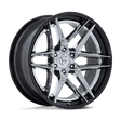 Fuel Flight Chrome w/ Gloss Black Lip Wheel (FC408) | Dirty Garage