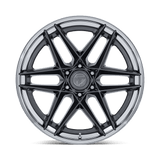 Fuel Flight Gloss Gunmetal w/ Chrome Lip Wheel (FC408) | Dirty Garage