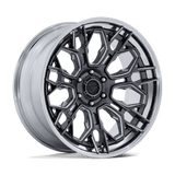Fuel Hive Gloss Gunmetal w/ Chrome Lip Wheel (FC409) | Dirty Garage