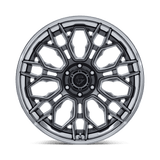 Fuel Hive Gloss Gunmetal w/ Chrome Lip Wheel (FC409) | Dirty Garage