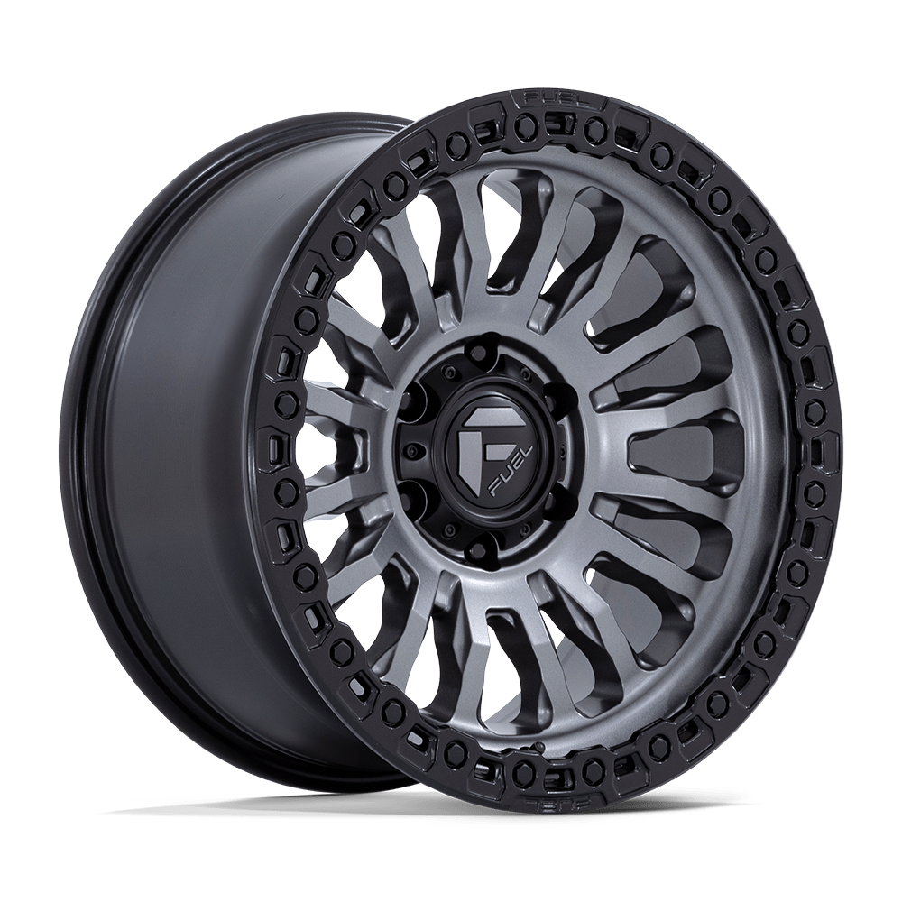Fuel Rincon Matte Gunmetal w/ Matte Black Lip Wheel (FC857) | Dirty Garage