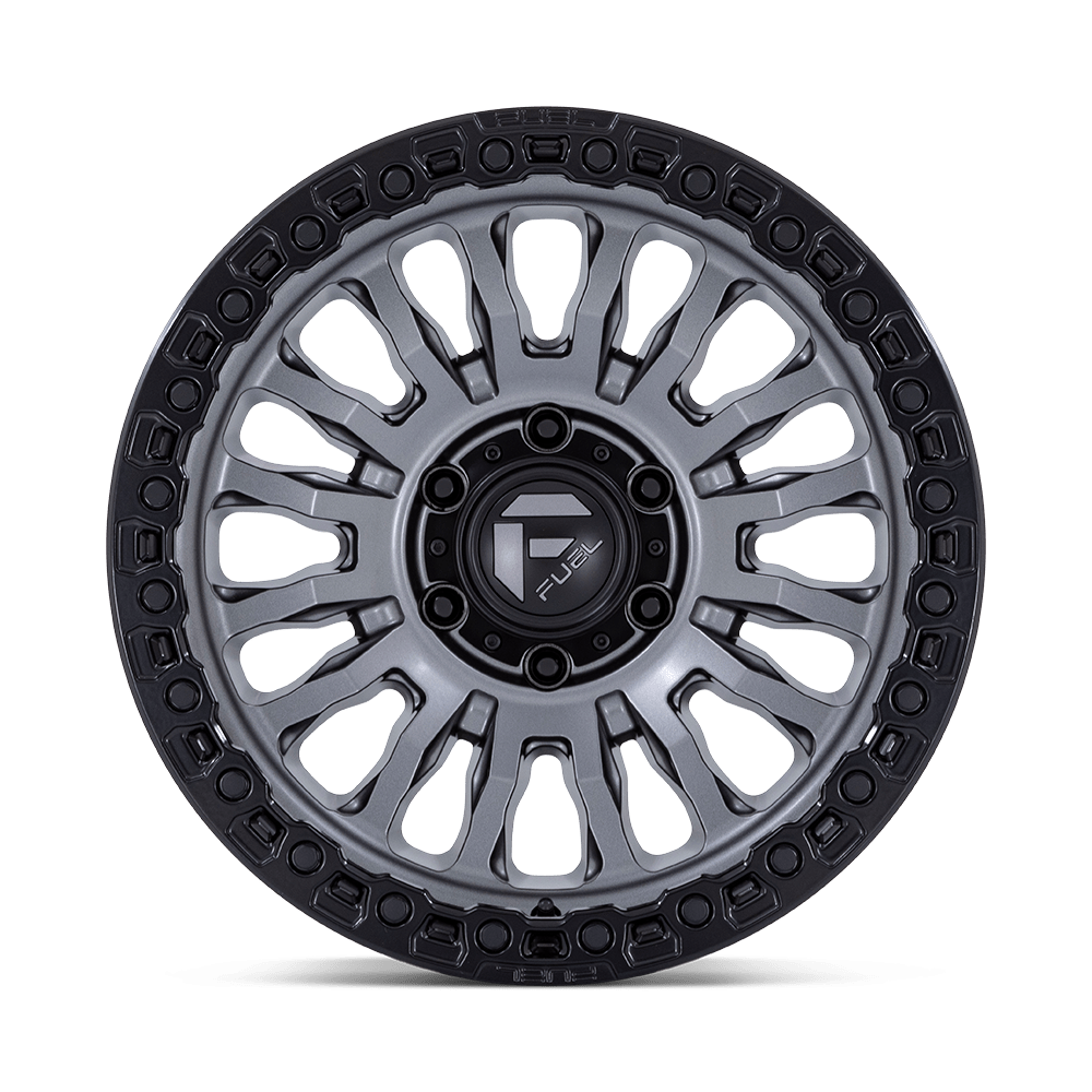 Fuel Rincon Matte Gunmetal w/ Matte Black Lip Wheel (FC857) | Dirty Garage