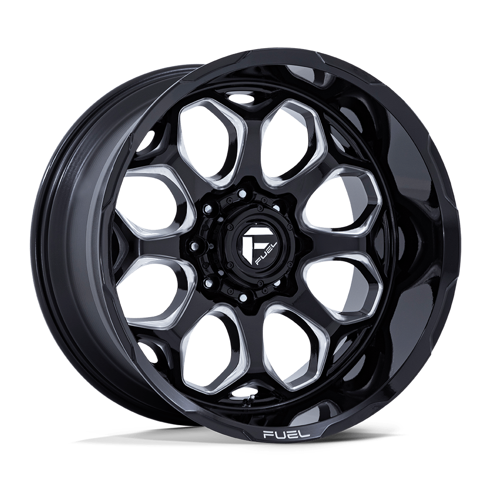 Fuel Scepter Gloss Black Milled Wheel (FC862) | Dirty Garage