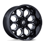 Fuel Scepter Gloss Black Milled Wheel (FC862) | Dirty Garage