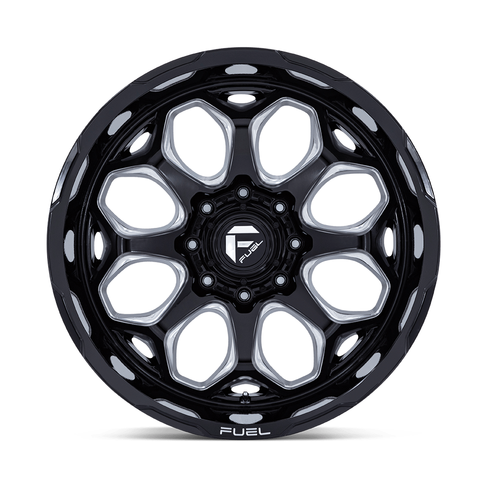 Fuel Scepter Gloss Black Milled Wheel (FC862) | Dirty Garage