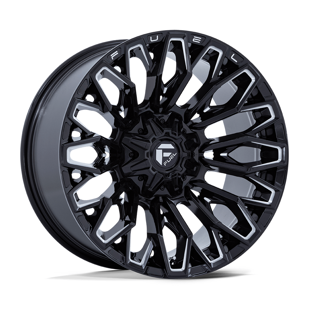 Fuel Strike Gloss Black Milled Wheel (FC865) | Dirty Garage
