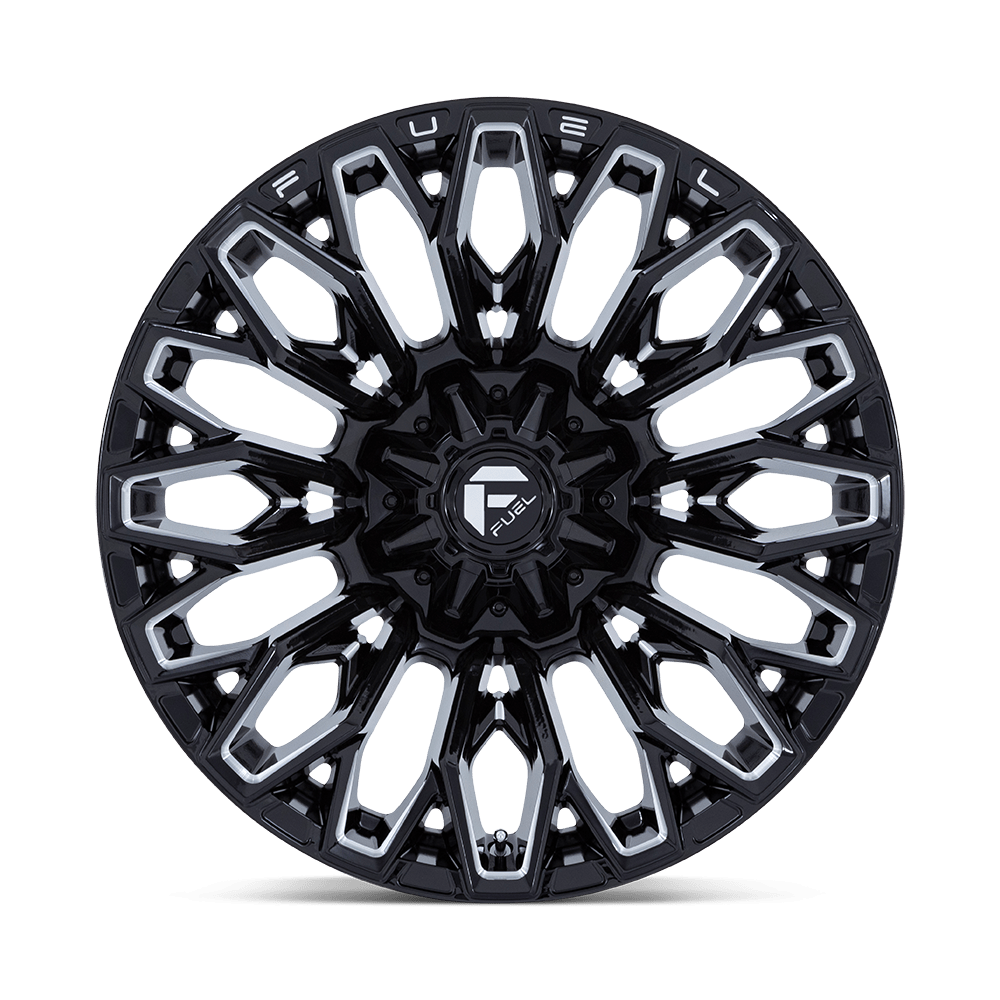 Fuel Strike Gloss Black Milled Wheel (FC865) | Dirty Garage