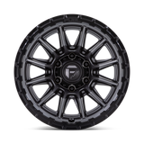 Fuel Piston Matte Gunmetal w/ Gloss Black Lip Wheel (FC866) | Dirty Garage