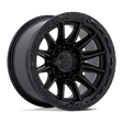 Fuel Piston Blackout w/ Gloss Black Lip Wheel (FC866) | Dirty Garage