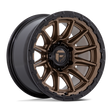 Fuel Piston Matte Bronze w/ Gloss Black Lip Wheel (FC866) | Dirty Garage