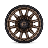 Fuel Piston Matte Bronze w/ Gloss Black Lip Wheel (FC866) | Dirty Garage