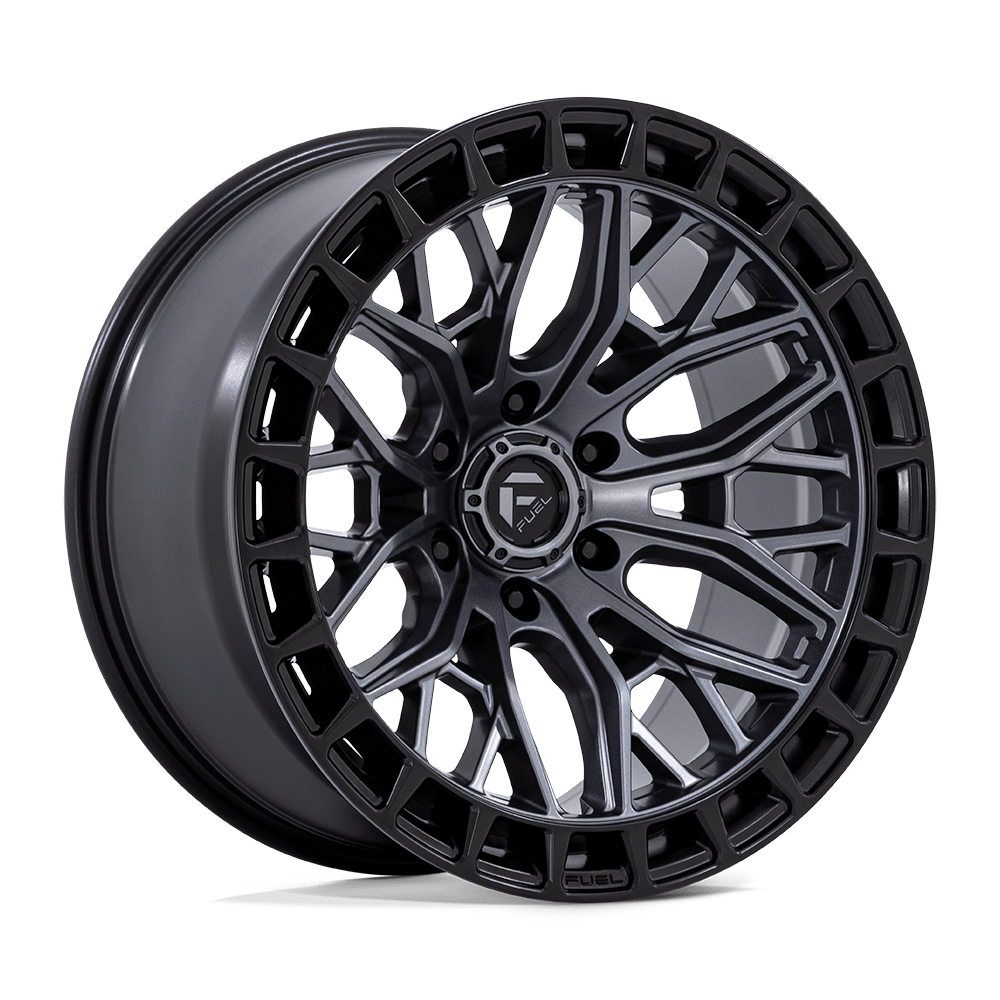Fuel Sigma Matte Gunmetal w/ Matte Black Lip Wheel (FC869) | Dirty Garage