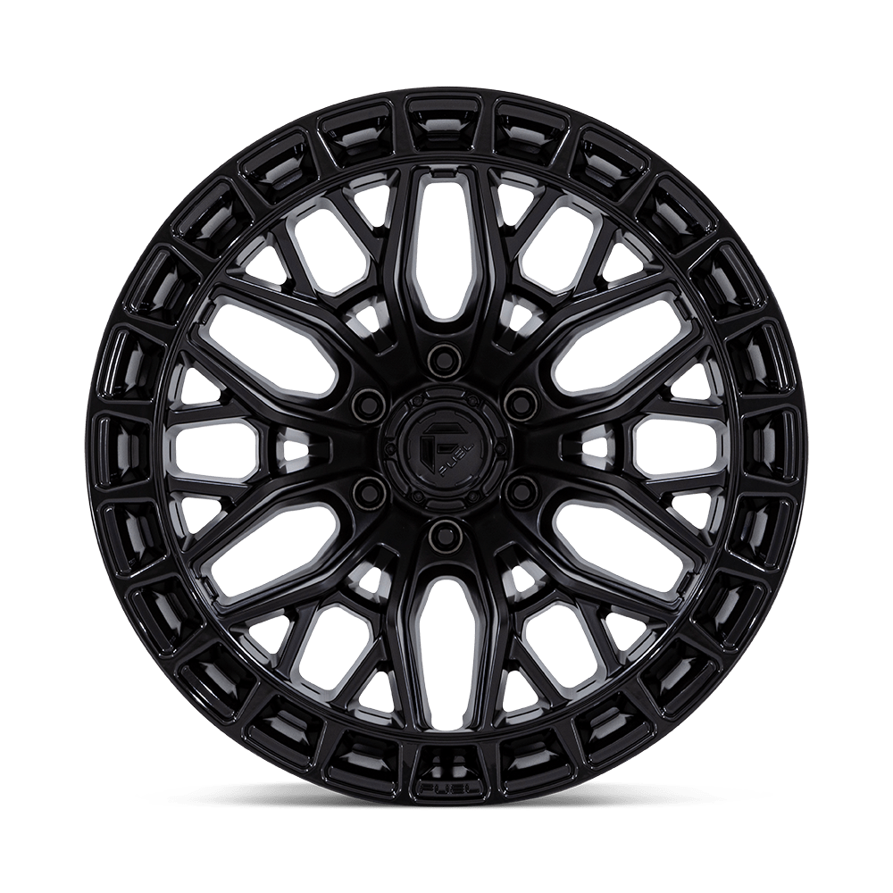 Fuel Sigma Blackout w/ Gloss Black Lip Wheel (FC869) | Dirty Garage