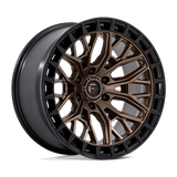 Fuel Sigma Matte Bronze w/ Matte Black Lip Wheel (FC869) | Dirty Garage