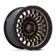 Fuel Sinister Matte Bronze w/ Matte Black Lip Wheel (FC870) | Dirty Garage