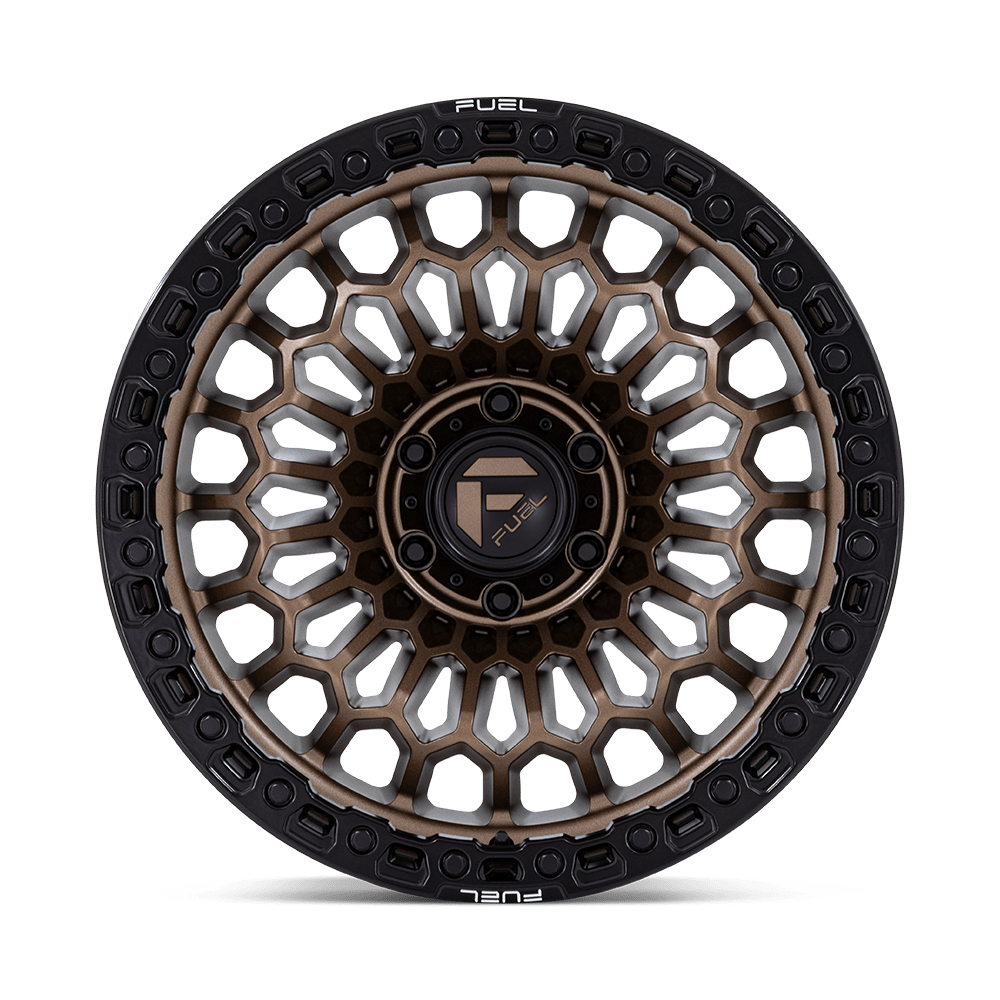 Fuel Sinister Matte Bronze w/ Matte Black Lip Wheel (FC870) | Dirty Garage