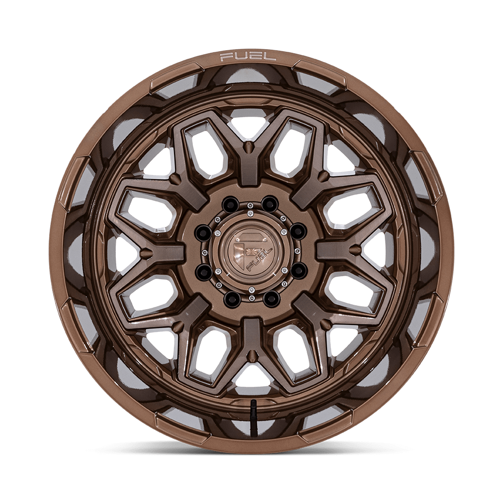 Fuel Flux Dually Platinum Bronze Wheel (D876) | Dirty Garage