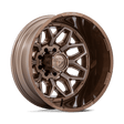 Fuel Flux Dually Platinum Bronze Wheel (D876) | Dirty Garage