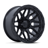 Fuel Surge Matte Black w/ Gloss Black Lip Wheel (FC881) | Dirty Garage